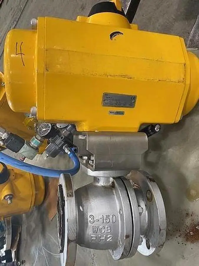 Used EMERSON EMERSON ACTUATOR WITH BALL VALVE Valves/Fittings Pennsylvania US | Global Equipment International, LLC #185882
