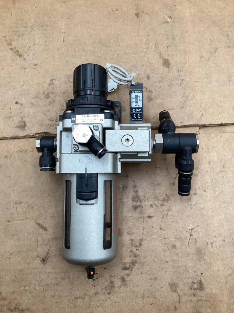 SMC AW-40 02B Pneumatic Air Pressure Regulator 0.05-0.85MPa