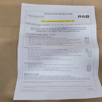 NEW RAB DVAKS100CG