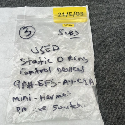 Used SOR Inc 9AH-EF5-A4-C1A Pressure Switches California US | Davliegogo LLC #1707008
