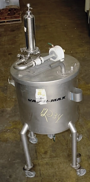 Used VAC U MAX RECIEVER VENTURI RECEIVER Pneumatic Conveyors New Jersey US | Champion Trading Corporation #423346