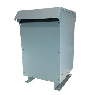 Factory New 25 KVA Single Phase Dry Type Transformer Primary 240 x 480 Secondary 120 / 240 10 Year Warranty 421-9185-000