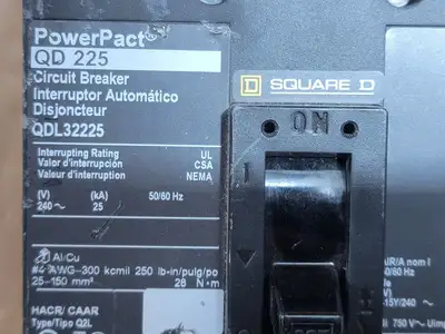USED SQUARE D QDL32225