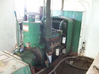 USED GARDNER DENVER TEE 4X5 TRIPLEX MUD PUMP PACKAGE