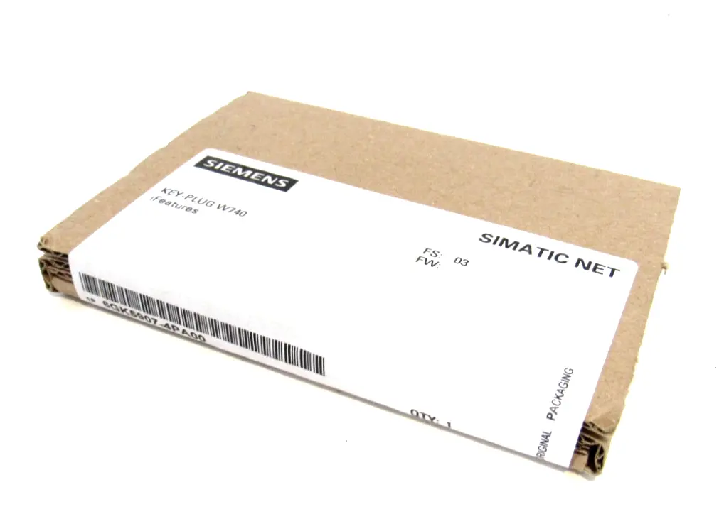 NEW SEALED SIEMENS 6GK5907-4PA00 KEY PLUG 6GK59074PA00