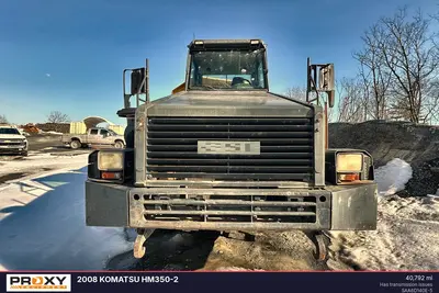 Used 2008 KOMATSU HM350-2 Articulated Dump Trucks Pennsylvania US | Proxy Equipment #1383024