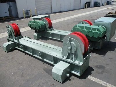 Romar heavy duty welding turning rolls with idler