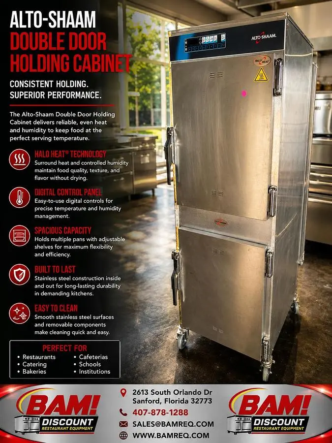 Used ALTO SHAAM 1200-TH/III Hot Food Warming, Holding, & Transport Cabinets Missouri US | BAM Discount Restaurant Equipment #1334562