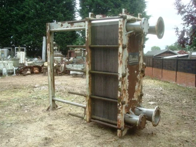 167 Sq.M. Schmidt S/S Plate Heat Exchgr
