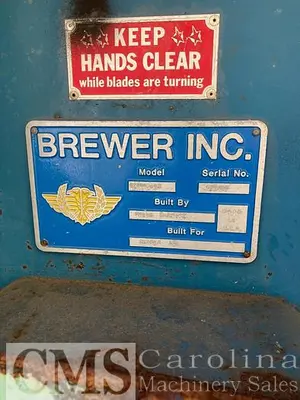 USED BREWER 5-HEAD RESAW WITH RETURN