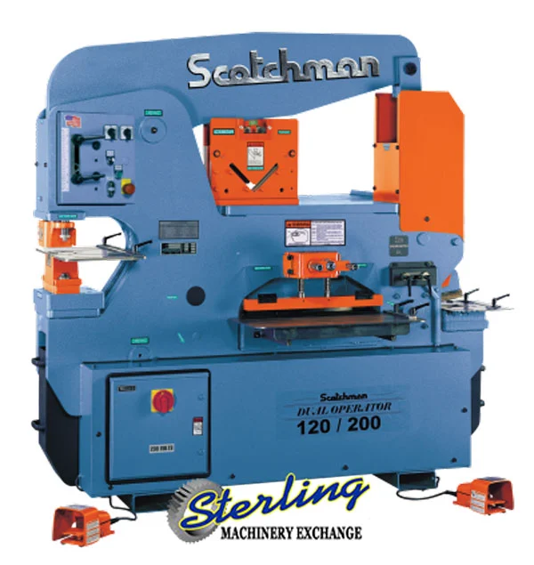 New | in-Stock SCOTCHMAN DO 120/200 - 24 M Ironworkers California US | Sterling Machinery Exchange #1465448