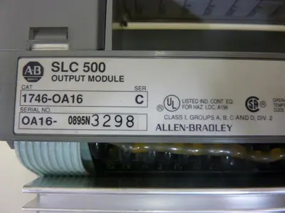 USED ALLEN BRADLEY 1746-OA16 SER C