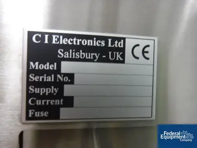 USED CI Electronics CI Electronics Sade P4 Checkweigher