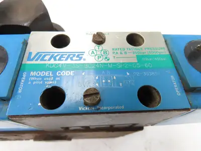 Vickers EPM2-WB-20 Hydraulic Valve off Hyster N30XMR2 Electric Forklift