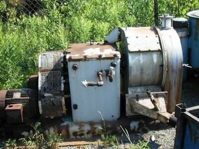 Krauss-Maffei SZ 50 single-stage pusher centrifuge, 316SS.