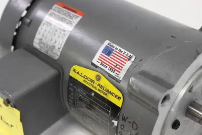 BALDOR Reliance 5 HP Industrial Electric Motor