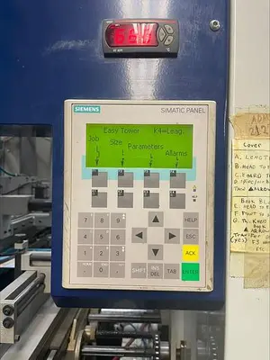 USED TECNOGRAF EASY TOWER CASE MAKING MACHINE