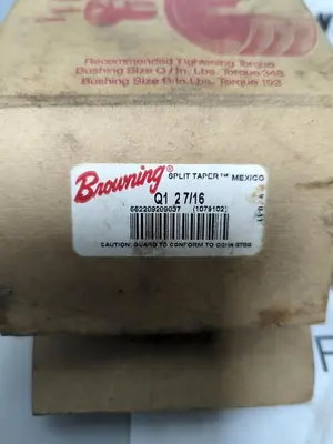 New | in-Stock BROWNING Q1 2-7/16 Conveyor Parts Ohio US | Surplus Asset Holdings #1243624