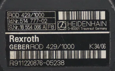 NEW REXROTH / HEIDENHAIN ROD 429/1000 ENCODER R911220876-05238, 514 777-02