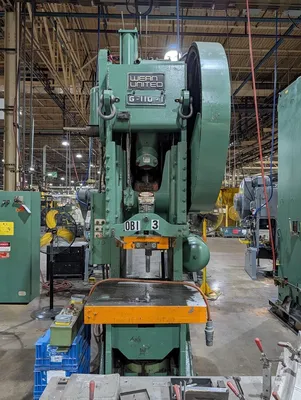 1979 WEAN UNITED G-110-1 OBI / Gap Frame Press | Universal Press & Machinery (UPM) (6)