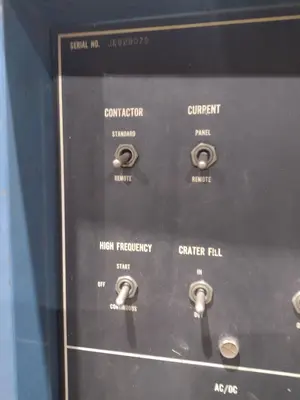 300 AMP MILLER SYNCROWAVE 300 AC/DC WELDER: STOCK #19661