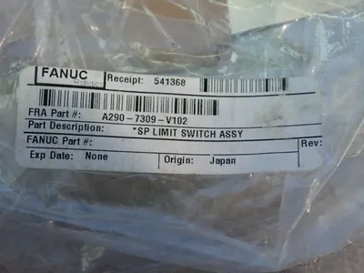 Used 2011 FANUC A2907309V102 Switch Parts Ohio US | HGR 24 #907478