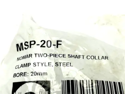 MSP-20-F | Ruland  Two-Piece Shaft Collar LOT OF 2 - New