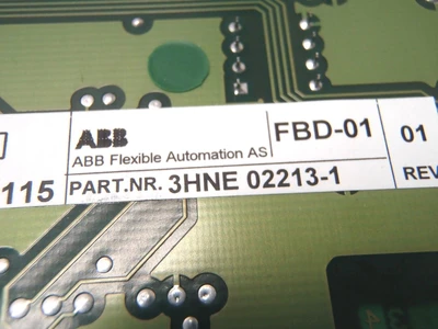 New | in-Stock ABB FBD-01 Filterboard I/O Boards & Replacement Parts Michigan US | Maverick Industrial Sales #1398065