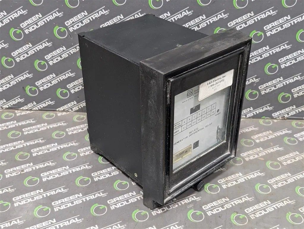 Basler Electric BE1-87G Generator Differential Relay S1EA1JA0N1F Used