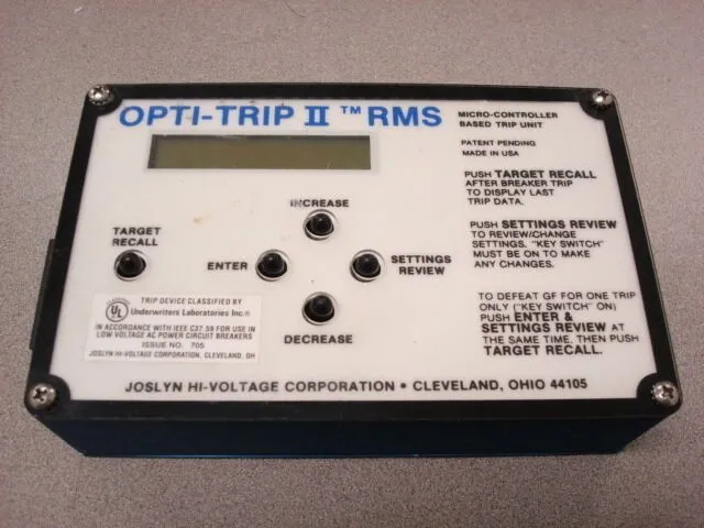 Used JOSLYN HI-VOLTAGE CORPORATION _UNKNOWN_ Circuit Breaker Parts Wisconsin US | Green Industrial #679706