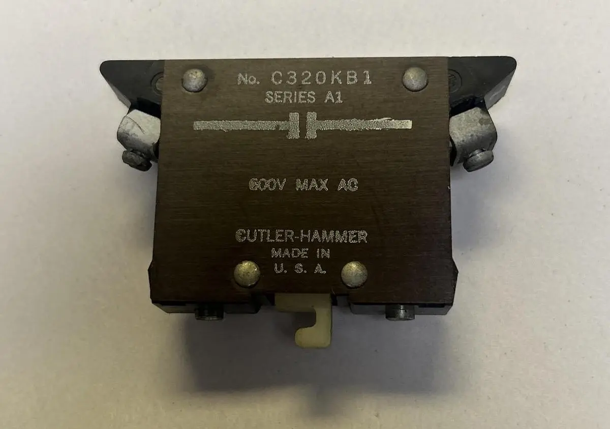 Used CUTLER-HAMMER C320KB1 Miscellaneous Equipment (Electrical & Power) | Surplus Asset Holdings #1193593