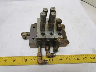 MSP-5T MSP-20T MSP-10T 3-Section Modular Divider Valve Block Assembly 3500 PSI