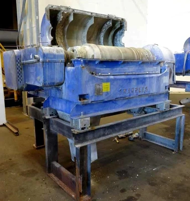 (2) Sharples P3400 Super-D-Canter centrifuges, 316SS.