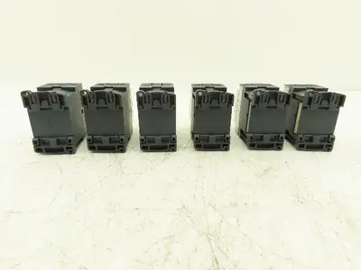 Telemecanique LC1D186 Contactor Motor Starter 32A 690V 15Hp Coil 24VDC Lot of 6