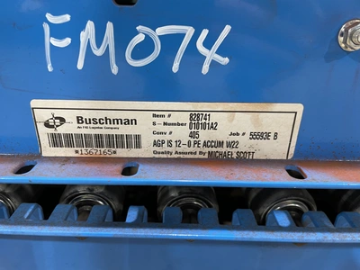 Accuglide/Buschman 405 Roller Conveyer set, Width: 22", Length: