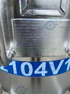 USED DCI 200 LITER STAINLESS STEEL JACKETED  REACTOR MIXING TANK