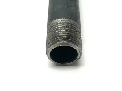 Pipe Nipples 4" Length 3/8" Thread LOT OF 2 - Used
