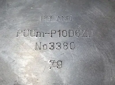 USED BISON 10" 3 JAW CHUCK