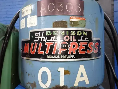 Used THE DENISON ENGINEERING CO DF4C04C28A59D38C35S01 Hydraulic Presses Ohio US | HGR 24 #917387