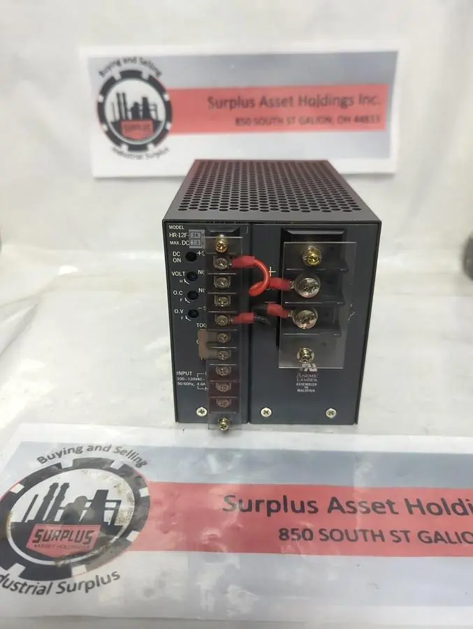 Used NEMIC LAMBDA HR-12F-24V Miscellaneous Equipment (Electrical & Power) Ohio US | Surplus Asset Holdings #1262460
