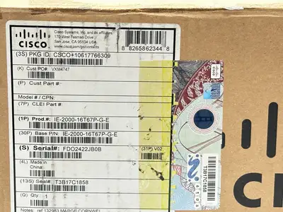 New | in-Stock Cisco IE-2000-16T67P-G-E Network Switches Michigan US | Maverick Industrial Sales #1456661