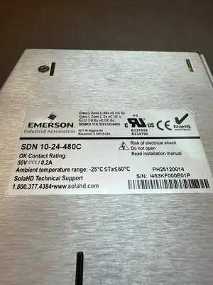 Emerson Sola Power Supply SDN 10-24-480C (3.1.3)