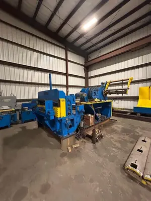 72" x .135" x 40,000 Lb. Bradbury Slitting Line