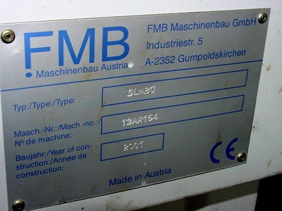 USED 2001 FMB SL-80