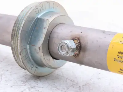 Ayling & Reichert 3160TS Stainless Steel Safety Drum Pump Bung Adaptor Pail