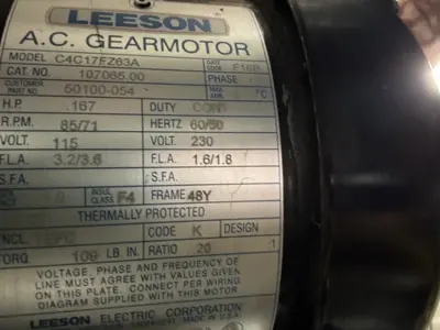 USED Leeson 387458943895897438539480