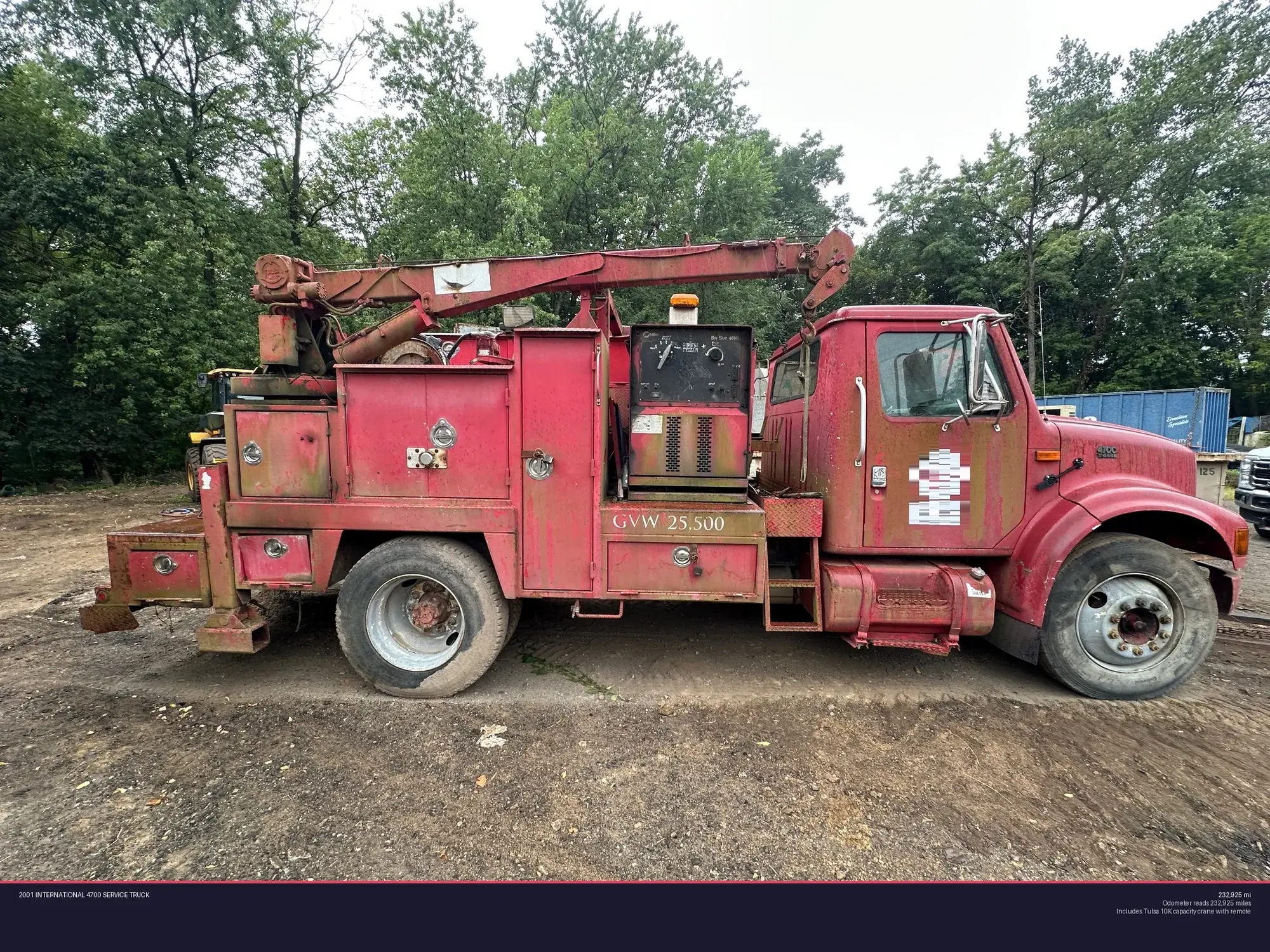 Used 2001 INTERNATIONAL 4700 SERVICE TRUCK Service & Utility Trucks New Jersey US | Proxy Equipment #1385219