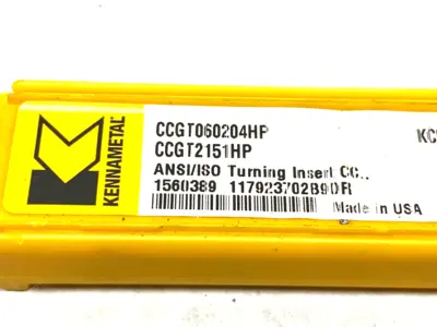 NEW KENNAMETAL SCREW-ON CCGT-HP INSERT CCGT060204HP