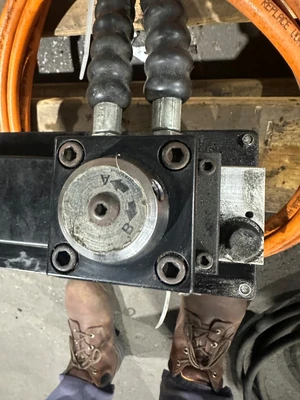 POWER TEAM PA6D AIR / HYDRAULIC PUMP - 10,000