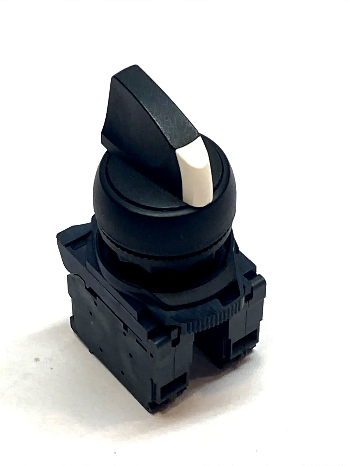 USED ALLEN-BRADLEY 800FP-SB32 3-POS 22MM SELECTOR SWITCH W/ 800F-X10 2NO BLOCK